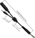 GINTOOYUN 6.35mm TRS Male to 1/4 TRS Female Stereo Headphone Y Splitter Extension Cable
