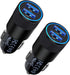 2Pack Fast Car Charger, 3.4A Dual Port USB Adapter for iPhone 14 13 12 11 Pro Max SE XR XS X 8 7 6 6S Plus, Samsung