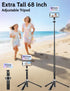 Victiv 68" Magnetic Tripod for iPhone Magsafe, Phone Tripod & Selfie Stick with Rechargeable Remote