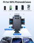 YRU 2024 Ultimate Car Phone Holder Mount with Bendable & Adjustable Aluminum Arm for iPhone 15 14 13 12 Pro Max