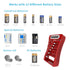 Dlyfull Battery Tester, LCD Display Universal Battery Checker for AA AAA C D 9V CR2032 CR123A CR2 CRV3 2CR5 CRP2 1.5V/3V Button Cell Batteries, 1x AAA Batteries Included