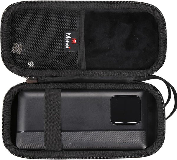 Mchoi Hard Case for QiSa Power Bank 16000mAh, Waterproof Shockproof Portable Charger Carrying Protective Case Only