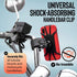 Upgraded 2025 Bicycle & Motorcycle Phone Mount - Secure Bike Phone Holder for iPhone, Samsung, Any Smartphone