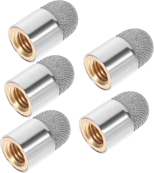 HOMSFOU 5pcs Capacitive Pen Tip Touchscreen Pen Tips, Mesh Fiber Stylus Tips Refill for Stylus Pen, M5 Replace Component