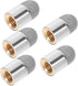 HOMSFOU 5pcs Capacitive Pen Tip Touchscreen Pen Tips, Mesh Fiber Stylus Tips Refill for Stylus Pen, M5 Replace Component