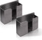 2 Pcs Wall Mount Phone Holder with 3M Adhesive, Phone Stand with Data Cable Receiving Hole, Charger Remote Control