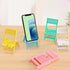 Generic Foldable Chair Shape Phone Holder for Desk Portable Travel Accessories Foldable Phone