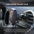 Car Phone Holder Mount, Magnetic Vent Mount, Easy Mounting and Release for Smartphones, Black and Red Line