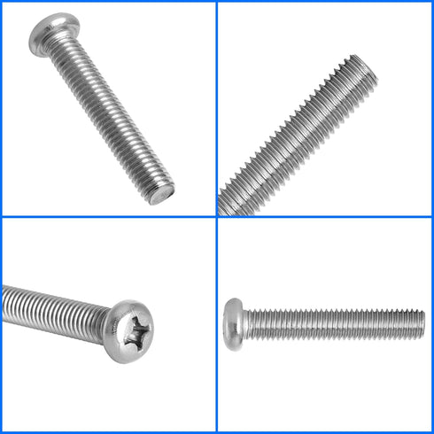 Belleone Wall Mounting Screws Bolts for Samsung TV - M8 x 45mm with 25mm Long Spacers