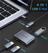 vienon 4K@60HZ, 3.0, 100W 3/4 USB C to Dual HDMI Adapter USB C Hub HDMI Adapter for Dual Monitors with USB-A PD