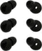 ALXCD Eargel for Gear Circle SM-R130, 3 Pair Medium Silicone Replacement Ear Tip Earpads, Black
