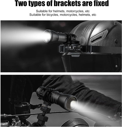 VBESTLIFE Flashlight Video Camera, 1080P 120° Wide Angle with LED Flashlight, USB Rechargeable Torch, IP66 Waterproof