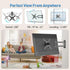 Full Motion TV Wall Mount with Swivel, Extension, and Tilt for 13-42 inch LED LCD TVs, Holds up to 44 lbs