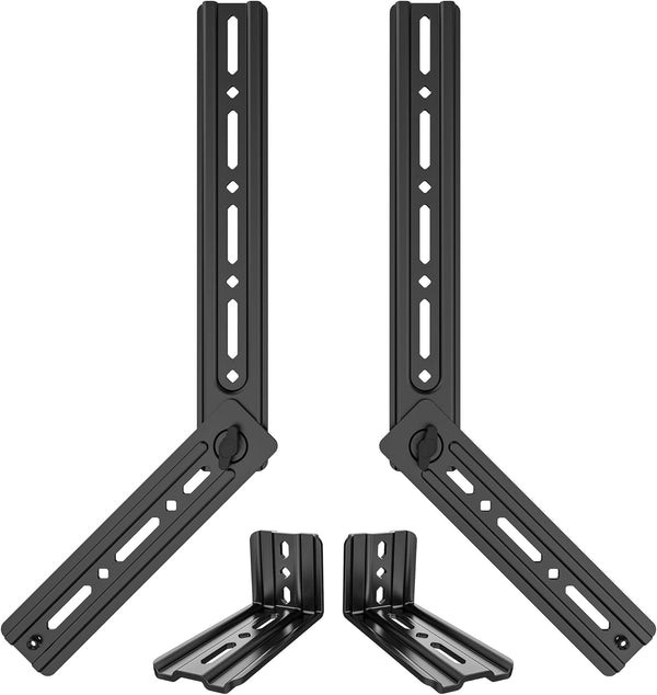 USX MOUNT Soundbar Mount, Flexible TV Mount for Sound Bars up to 16 Lbs, Tool-Free Adjustable for 23-90" TVs