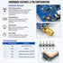 hiBCTR NEO-7M 3.3V-5V STM32, C51, 51 GPS Module with SMA Antenna, TTL UART High-Precision GPS Tracker for Arduino, MCU