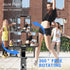 Gimbal Stabilizer for Smartphone with Retractable Selfie Stick and Tripod, 1-Axis Multifunction Remote Rotation