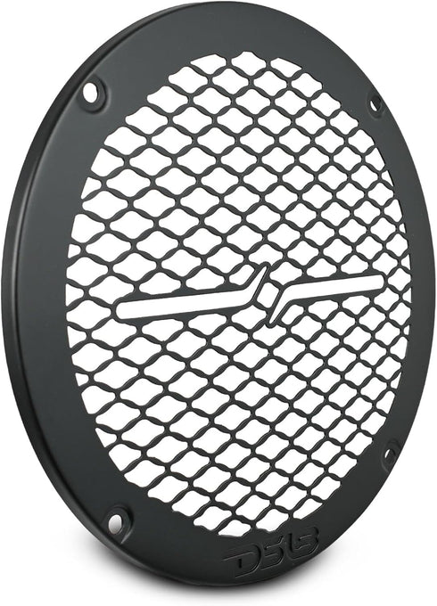 DS18 PRO-GRILL6MS/BK 6.5" Slim Metal Mesh Speaker Grill - Universal Fit Protective Cover for 6.5 Inch Speakers