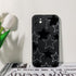 Compatible Black&White Star iPhone 11 Case, Cute Cool Design for Girls Women, Soft TPU Shockproof Protective