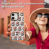 Rosarnnah 17 6.6 (6.3') for iPhone Case Cute - Military-Grade ft Drop Protection Shockproof Phone Case - Milk Cow Ducky