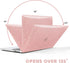 Anban Compatible with MacBook Pro 13 inch Case M2 2025-2016, Plastic Hard Shell + Keyboard Cover, Shiny Rose Gold