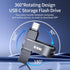 SSK 128GB,Up 200 USB3.2 USB C Flash Drive to MB/S Read Speed USB-C-Thumb-Drive,Dual Flash Drives with USB-C