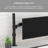 HumanCentric VESA Mount Adapter Bracket for Lenovo L2264a, LI2264d, LI2364a, LI2364d, L23i-18 Monitor