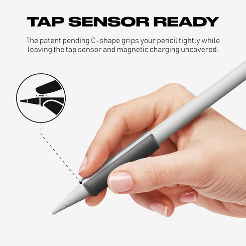 FUSE Apple Pencil Grip - Compatible with Apple Pencil Pro and Gen 2 for Procreate Drawing and Writing
