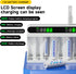 Mspalocell 12 Bay AA AAA Battery Charger, USB High-Speed Charging, Independent Slot, for Ni-MH Ni-CD Rechargeable