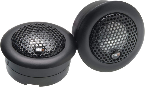 Powerbass S1S 1-Inch Silk Dome Tweeters