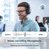 Trucker Bluetooth Headset, Wireless Headsets with Noise Cancelling Microphone, 40+Hrs HD Talktime