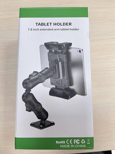 OHLPRO Car Tablet Holder, Heavy Duty Drill Base, Compatible with iPad Samsung Tab 5"-13" for Truck/Business Vehicle