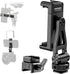 Neewer Metal Phone Tripod Mount with Cold Shoe & NATO Clamp for DJI RS4 RS3 Pro RS2 RSC2 Gimbal Stabilizer, 180° Tilt