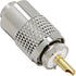 PL 259 Connectors, 5-Pack UHF Male Solder Connector Plug with Reducer, Teflon Material for RG59, RG8, RG8x