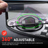 Zigeiya 11.8" 5.4" Car Dashboard Mat, x Anti-Slip Pad with Parking Number Sign and Rotatable Phone Holder, Large