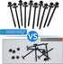 Xisilin 2026 70 New Upgrade Pcs Upgrade Nylon Universal Cable Cable Tie Buckle Zip Tie Clips for Car Fender, Engine