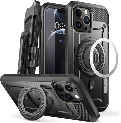 SUPCASE Unicorn Beetle Pro Mag Case for iPhone 13 Pro Max (2021) - Full-Body Rugged Case with Built-in Screen Protector