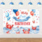 Merrystorm Crab Birthday Backdrop Crab Birthday Party Decorations Holy Crab Its Your Birthday