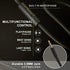 LORELEI X6 Over-Ear Headphones, Lightweight Foldable & Portable Stereo Bass with Microphone, 1.45M No-Tangle Wired