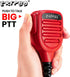 Speaker Microphone Shoulder Waterproof IP56, Compatible with Kenwood Two Way Radio, 3.5mm Jack (1 Pcs)