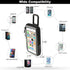 TXEsign 7th/6th/5th 5/5s/5c, MP3 MP4 (1 Pack) Travel Carrying Case Bag with Clear Window for iPod Touch Gen and iPhone