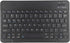 PUSOKEI Compact Wireless Keyboard and Mouse Combo, Thin Silent 1600 DPI Set for Windows, Desktop, PC (Black)