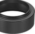 PATIKIL 49mm Lens Hood, Standard Focus Frosted Surface Anti-reflective Inside Hood with Cleaning Cloth for Nikon,