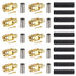 SMA Male Crimp Connector, Plug for RG8X, LMR240, KMR240, 4D-FB, CNT240, RG8 Mini Coax Cable, Pack of 10