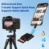 Htrenc 17/ 16/15/ USB C SD Memory Card Reader, Type C Camera Adapter Trail Viewer for iPhone iPhone iPad