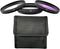 COMMANDER OPTICS Professional HD 3 Piece Camera Lens Filter Kit (UV, CPL, FLD) with