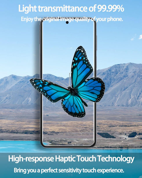 IMBZBK 9-in-1 Screen Protector for Samsung Galaxy Z Flip 4 5G: 3 Flexible Films, 3 Tempered Glass, 3 Camera Protectors.