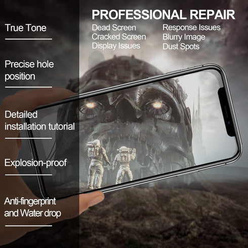 iGloFix 11 6.1" 3D Adhesive,625 A2221/A2111/A2223) for iPhone LCD Screen Replacement Kit Retina Display Touch Digitizer