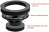 RDBS 6" 6.5" 6.75" Car Speaker Foam Rings Universal Self Adhesive Speaker Fast Rings Sponge Bass Blocker Kit Waterproof High Rebound EVA Foam Speaker Enhancer Baffle(4PCS ) by RDBS