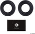 Camera Lens Hood 52mm - Rubber - Set of 2 - Collapsible in 3 Steps - Sun Shade/Shield for Enhanced Photography