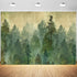Tranhiafe 9x6ft Oil Painting Forest Backdrop Nature Watercolor Tree Photography Background Kids Birthday